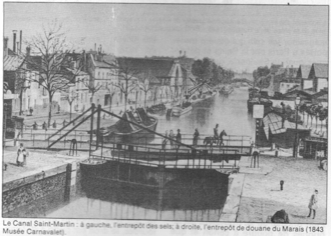 Le canal saint-Martin