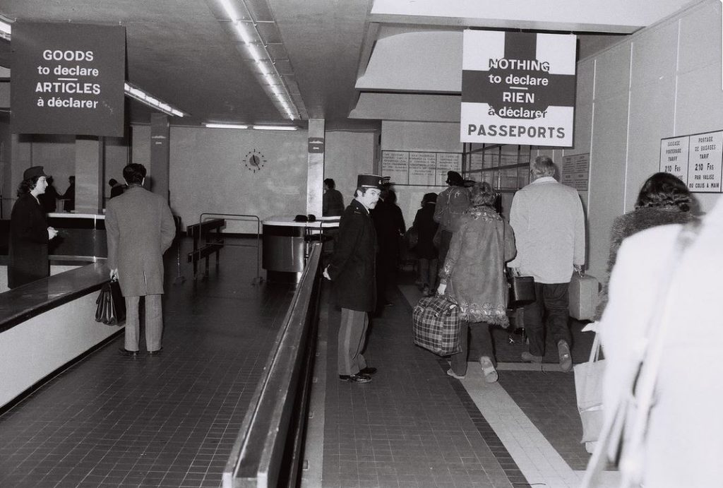 calais ferry en 1974