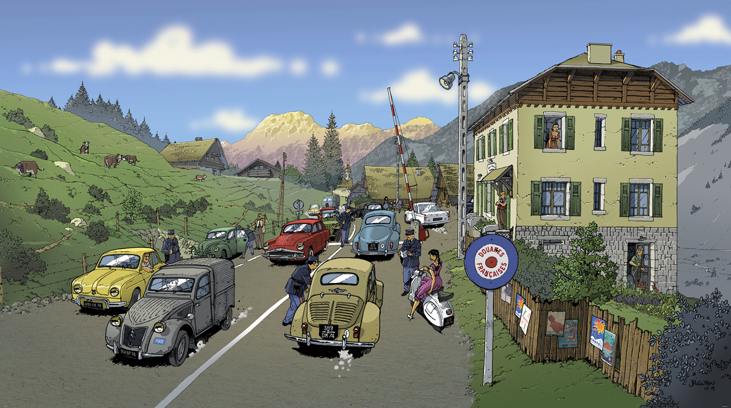 La Vieille Douane museum in Châtel