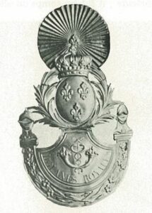 Plaque de shako époque Louis-Philippe